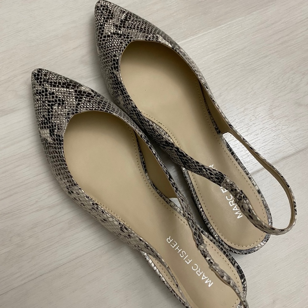 Marc Fisher shoes! (Flat mule) size 6.5!